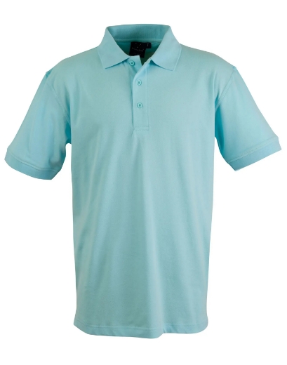 Picture of Winning Spirit, Mens Cotton Stretch Polo